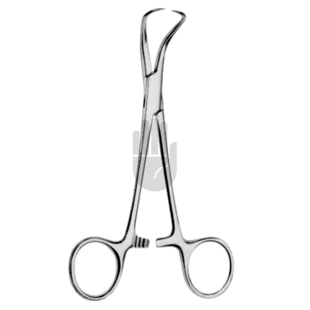 HB0771 HB0771  ~ Backhaus Tuchklemme, gebogen, 9cm ~