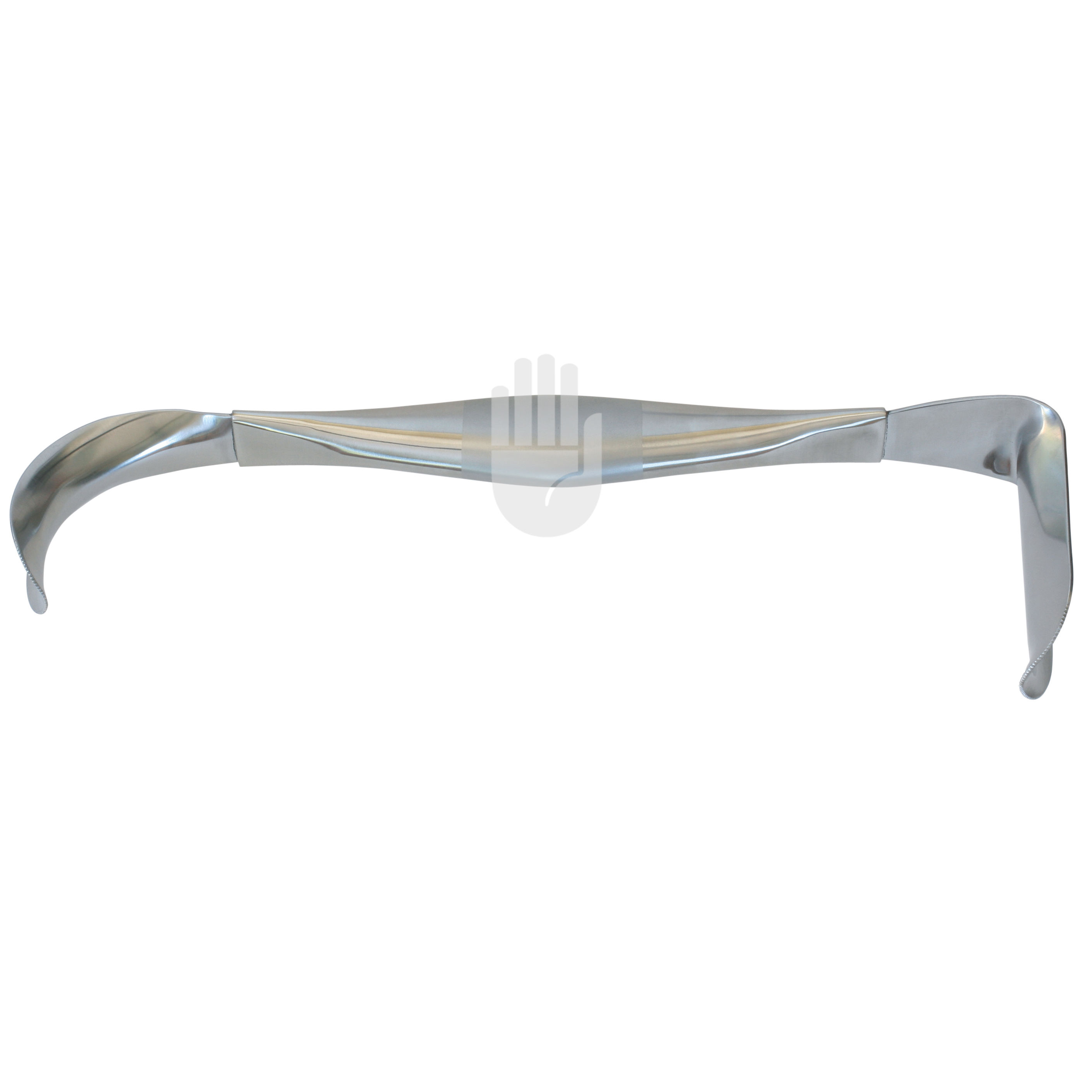 HB0941-00 HB0941-00  ~ Tebbetts Doppelend-Retraktor, 24,5cm, gebogen ~