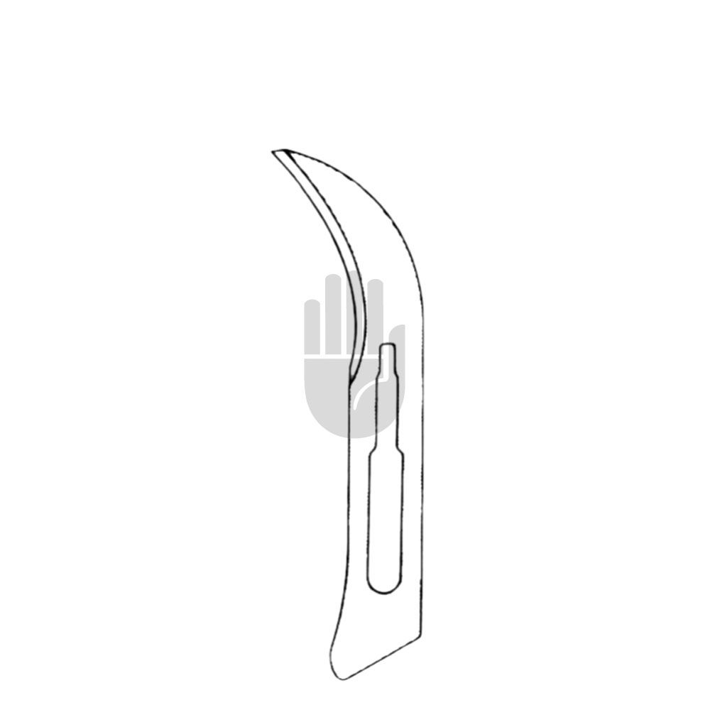 HB1112 HB1112  ~ Skalpellklinge, steril, Fig.12 VE = 1 Pack á 100 Stck ~
