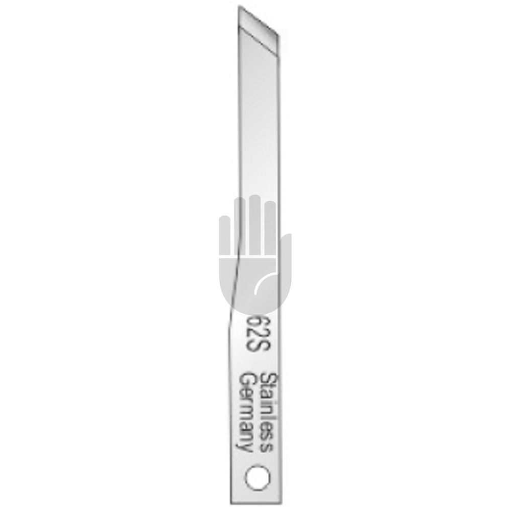 HB1145-63 HB1145-63  ~ Microchirurgie Klingen, steril Fig. 62S VE = 1 Pack á 10 Stck ~