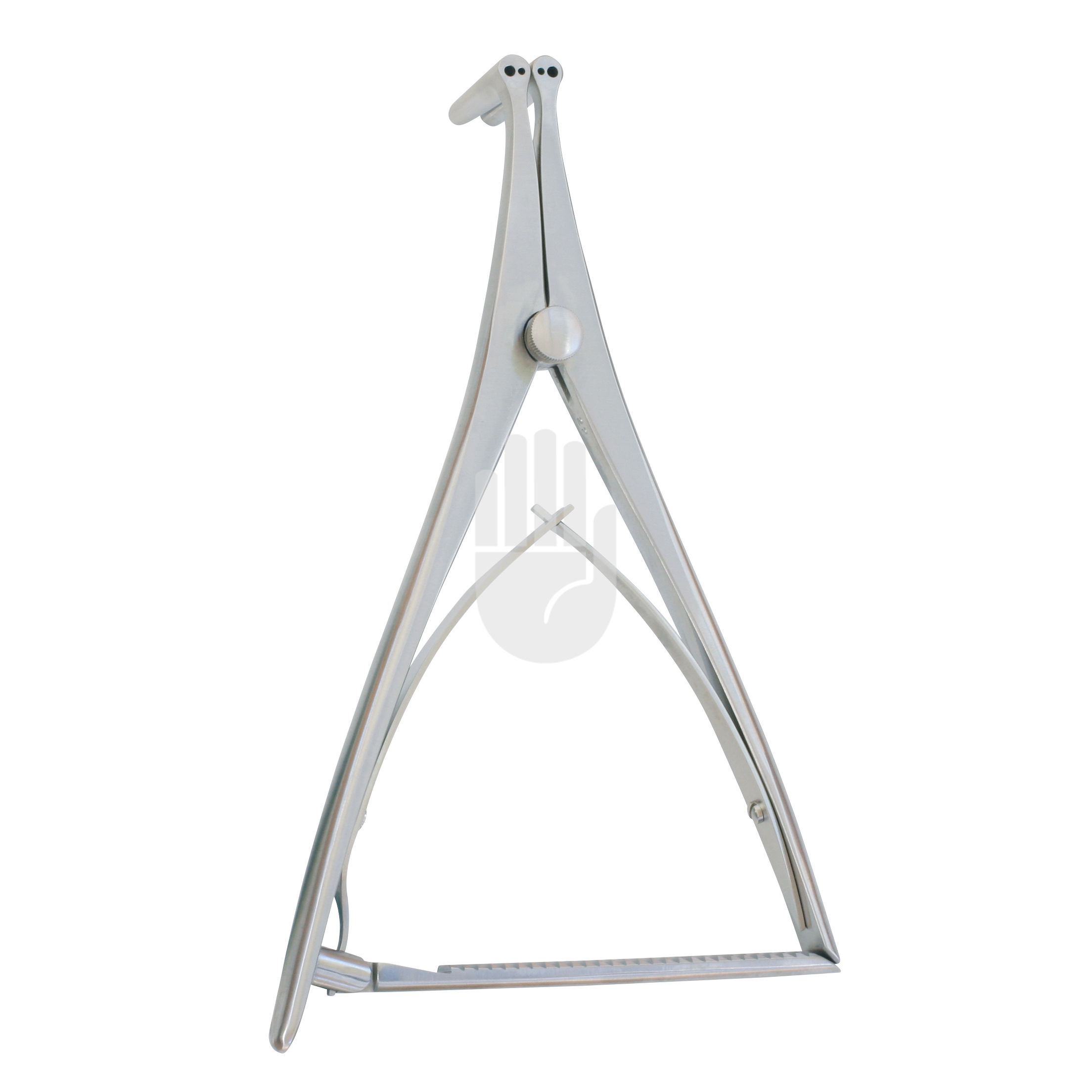 HB1347-27 HB1347-27  ~ Hintermann Distraktor, 20,5cm, groß, geschlossene Arme, mit Bohrung 2,6mm und 1,7mm ~