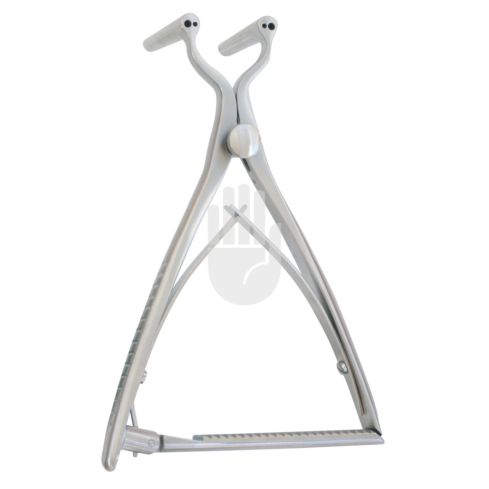 HB1348-17 HB1348-17  ~ Hintermann Distraktor, 15cm, klein, offene Arme, mit Bohrung 2,6mm und 1,7mm ~