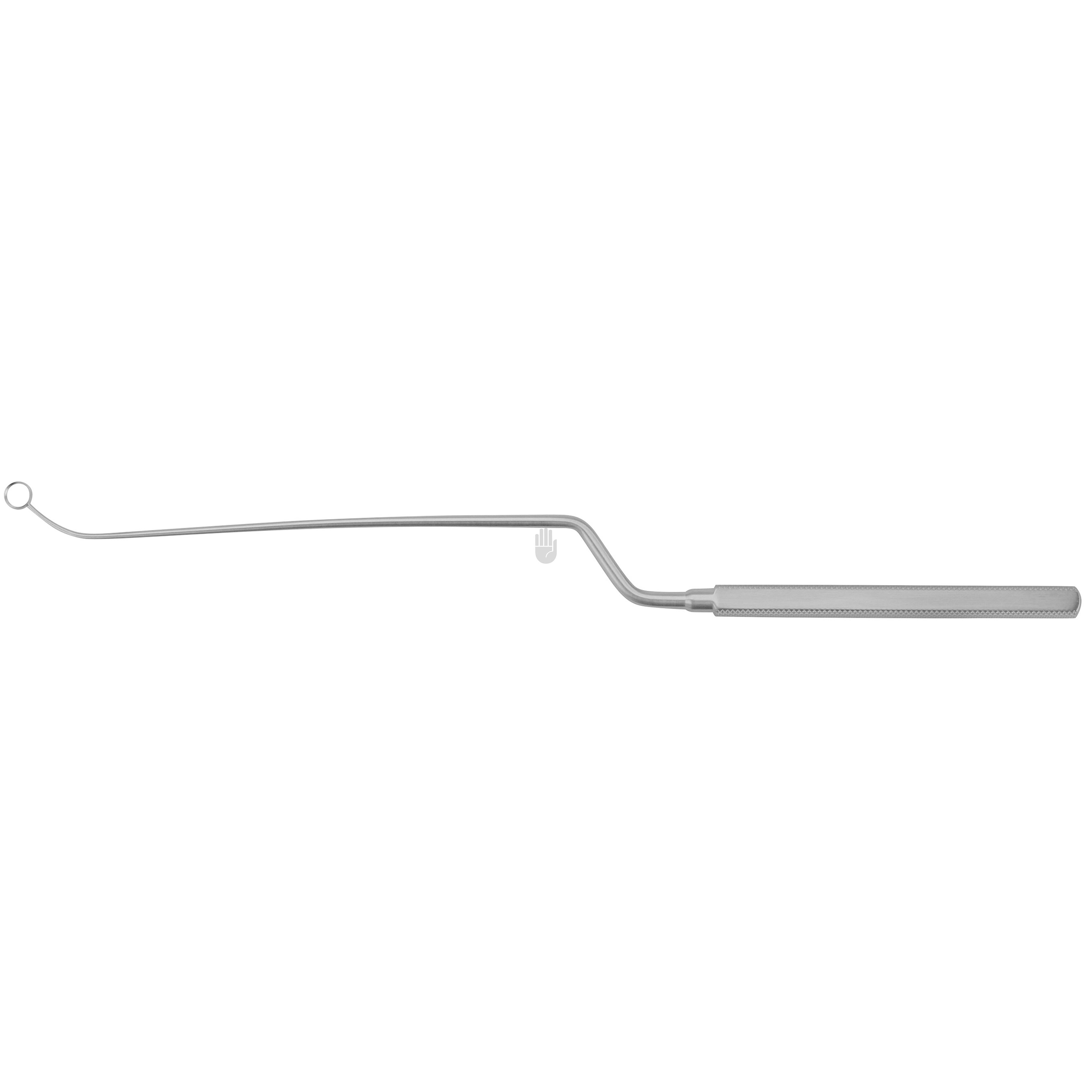 HB1385-41 HB1385-41  ~ Hardy Kürette, bajonettförmig, nach oben gebogen, 5mm, 24cm ~