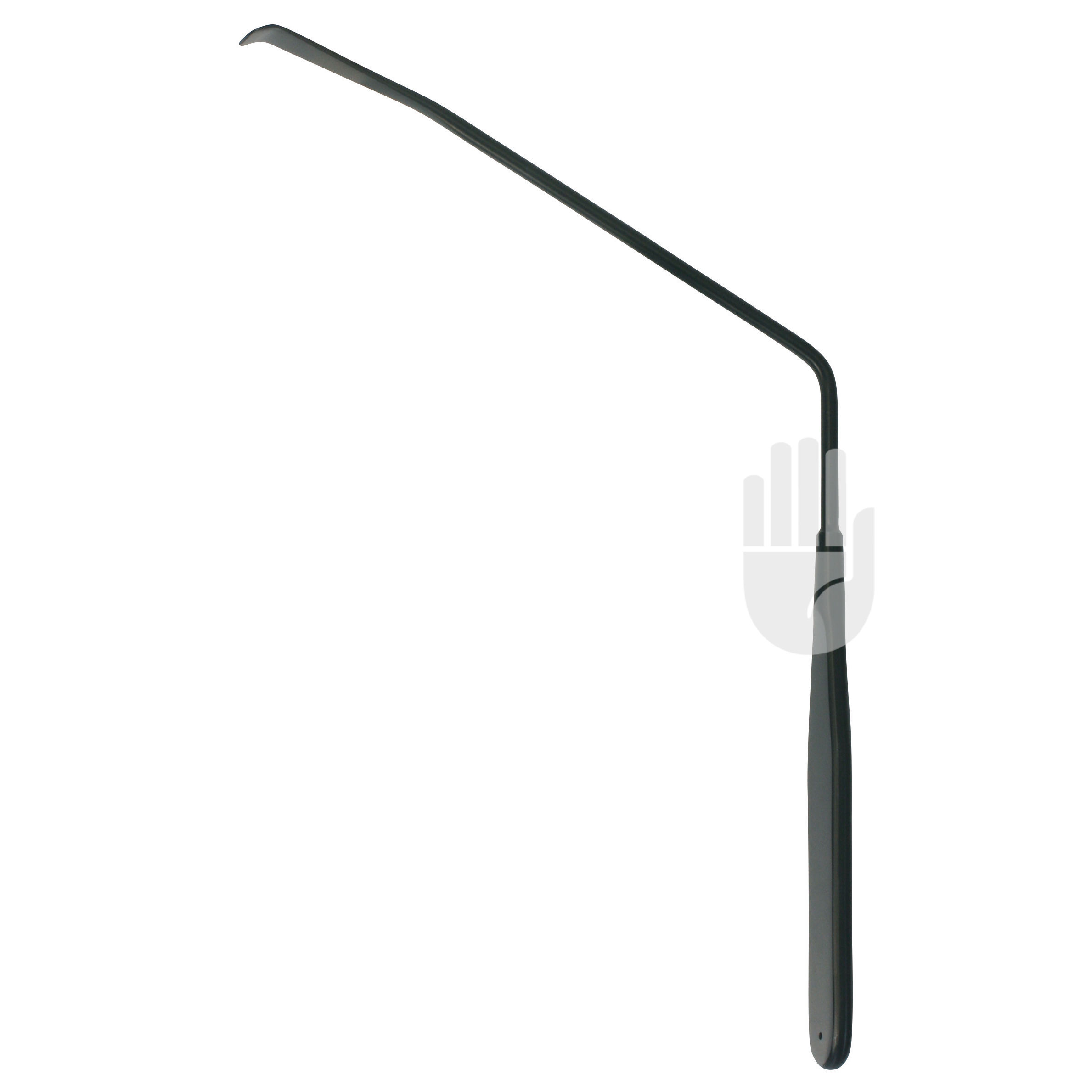 HB1416-21 HB1416-21  ~ Weary Wurzelhaken, schwarz beschichtet, 11mm, 21,5cm ~