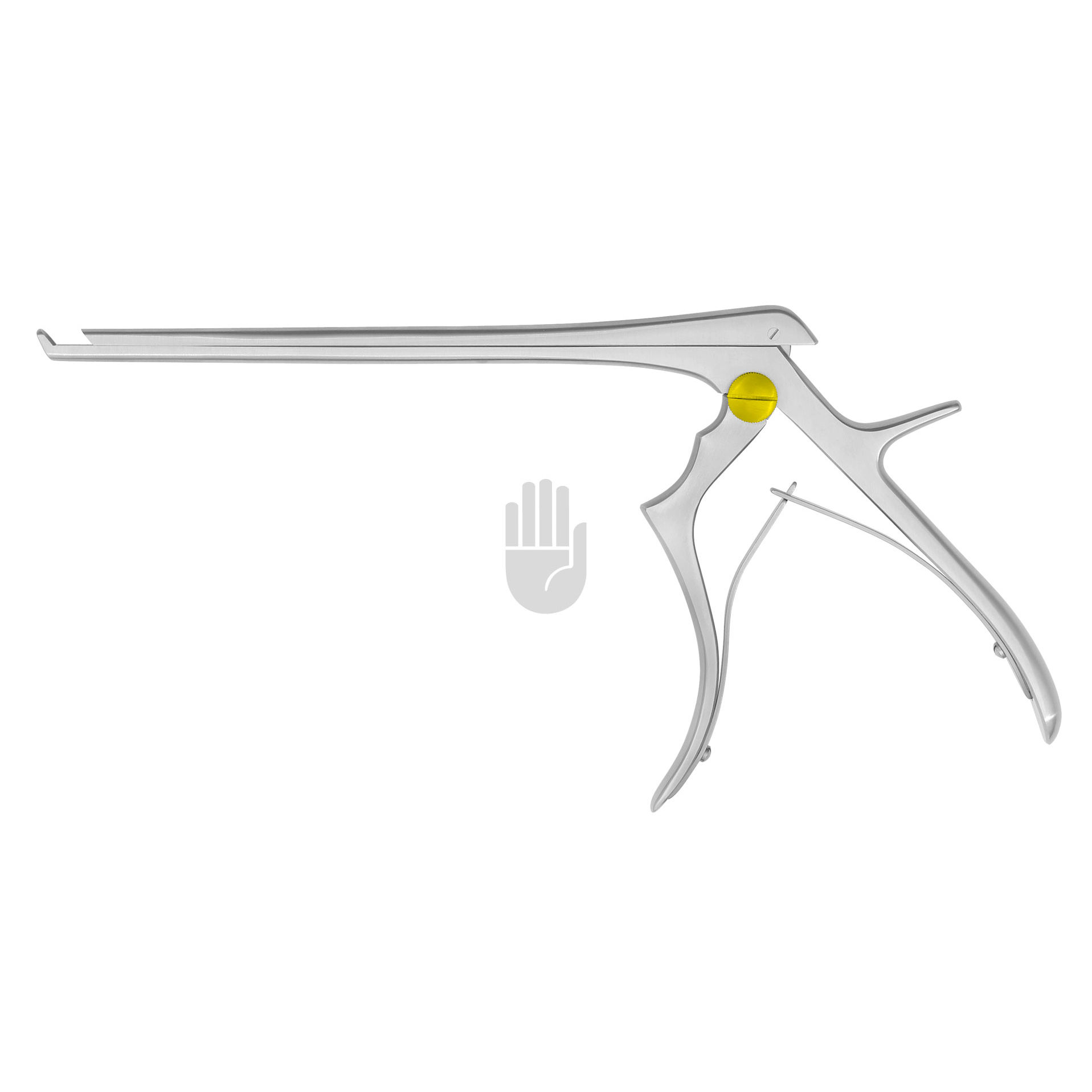 HB1493-04 HB1493-04  ~ Flachfuss-Bandscheiben-Rongeur fein, 40  nach oben schneidend, 4mm, 20cm ~