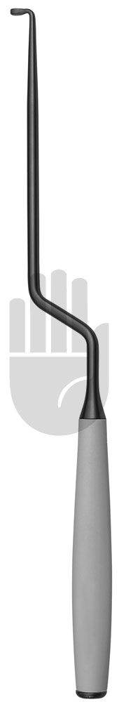 HB1532-02 HB1532-02  ~ HEBU CeraBite Spinalkürette, gebogen 90 , 2mm, 28cm ~