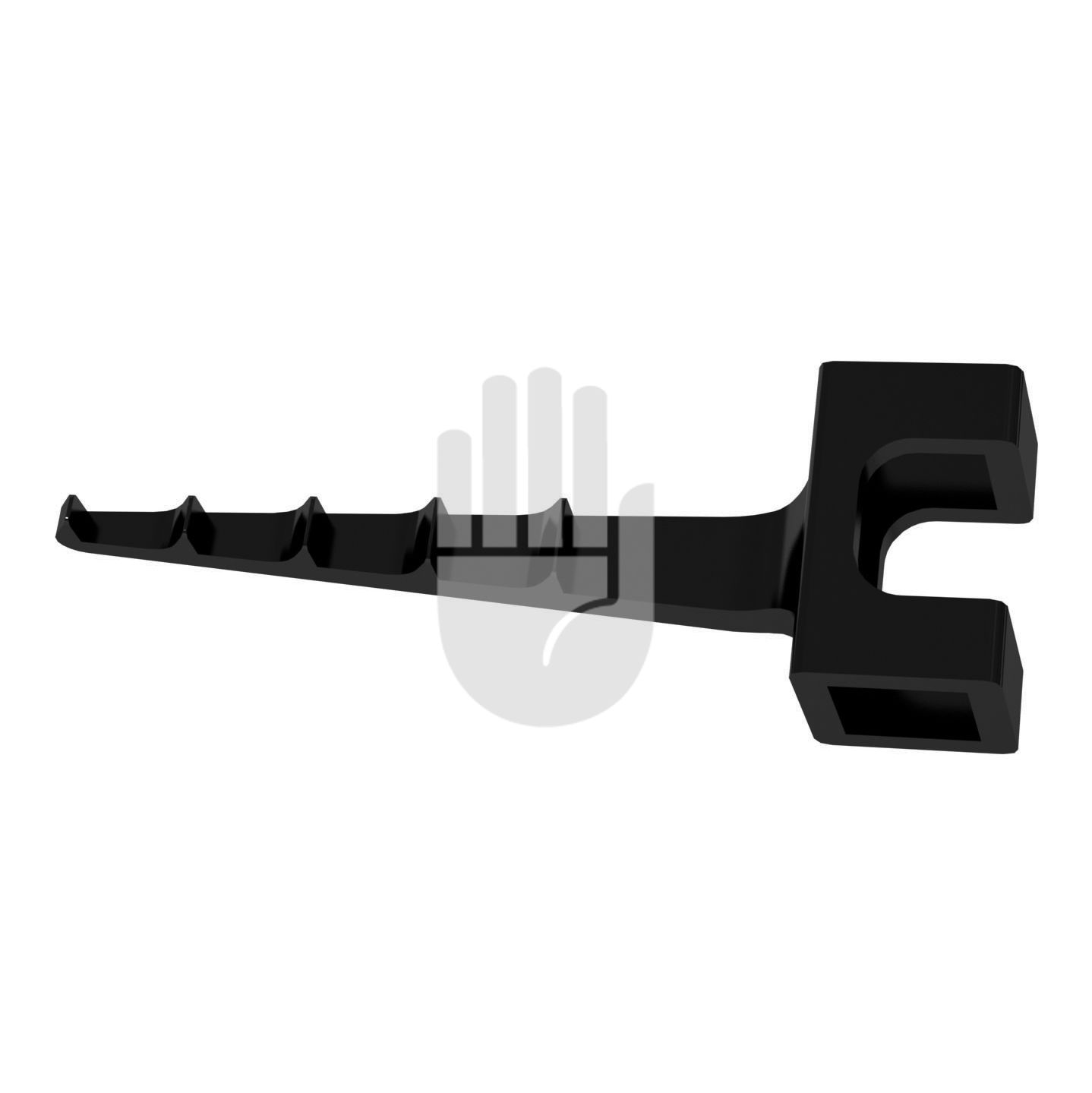 HB1566-28 HB1566-28  ~ Mehrzahnhaken, 2mm, für Mikro-Dissektomie, 4 Zähne, 40mm ~