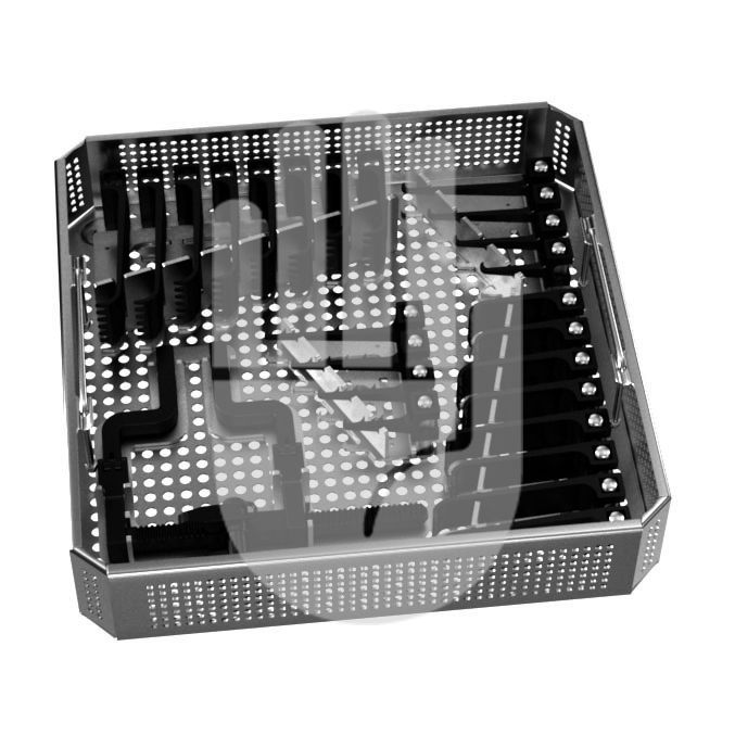 HB1566-60 HB1566-60  ~ Mikro-Dissektomie-Set, klein, bestehend aus  Sperrer HB1566-00, Valven (je 2x) HB1566-13 bis -16, HB1566-20 bis -23, ~