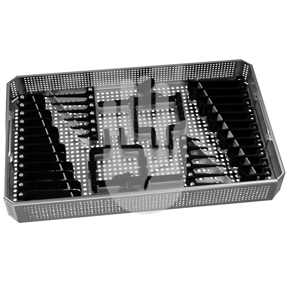 HB1566-70 HB1566-70  ~ Mikro-Dissektomie-Set, groß, bestehend aus  2x Sperrer HB1566-00, Valven (je 2x) HB1566-12 bis -17, HB1566-19 bis -24, ~