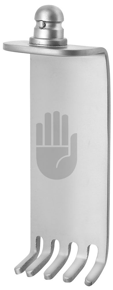 HB1581-01 HB1581-01  ~ Blatt, Stahl, 40x23mm ~