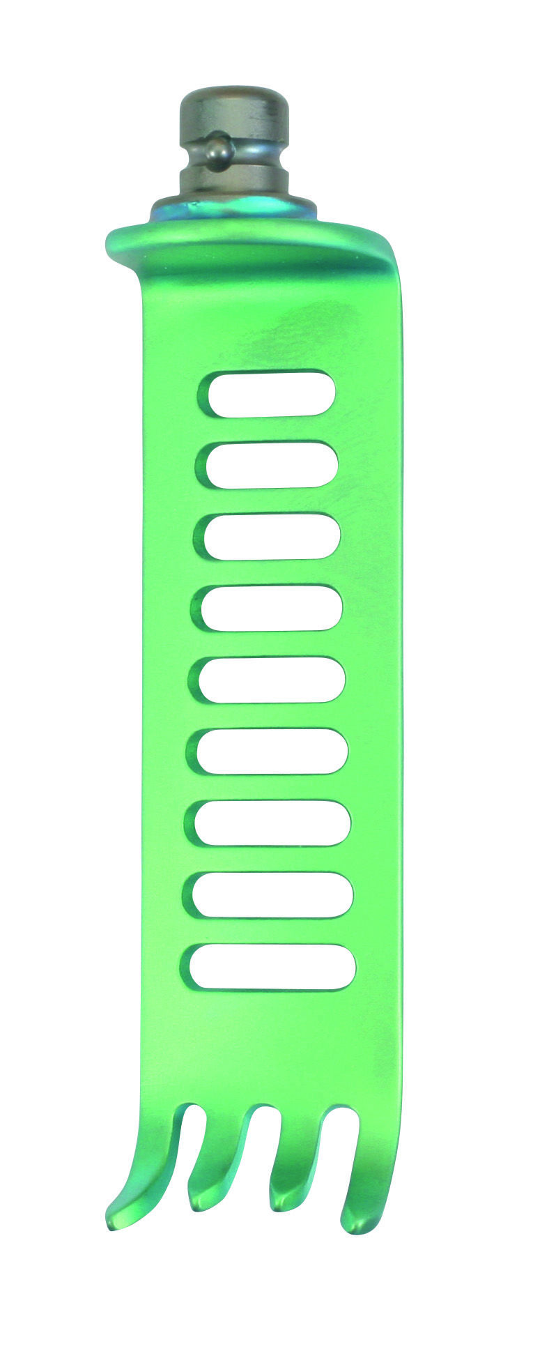 HB1586-12 HB1586-12  ~ Valve, Titan, grün, 4-zahnig medial lateral, 30x19mm ~