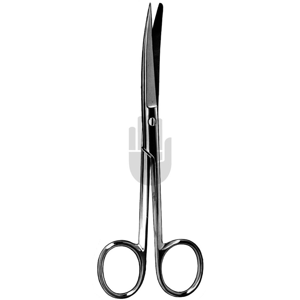 HB1767 HB1767  ~ Chirurgische Schere Grazil, gebogen, Fig.1, 13cm ~