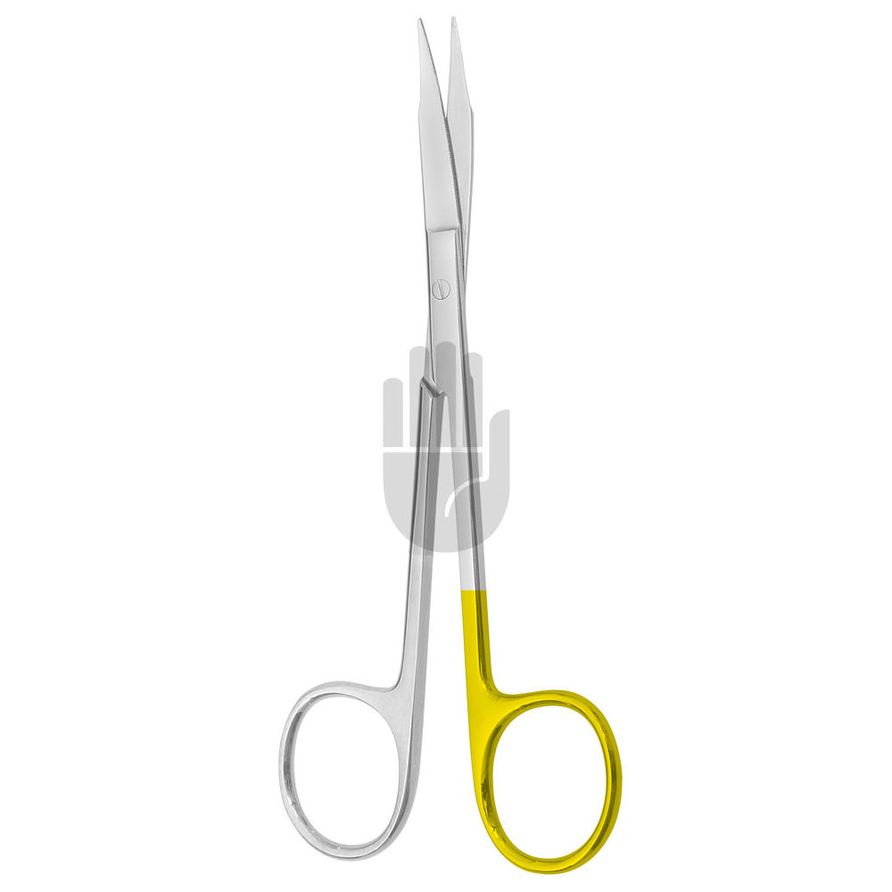 HB1777-02-SC HB1777-02-SC  ~ Goldmann-Fox chirurgische Schere, gebogen, Supercut, 13cm ~