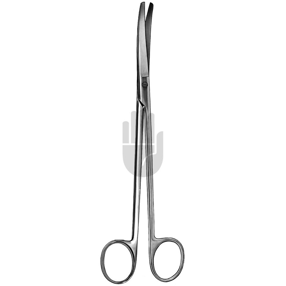 HB1890 HB1890  ~ Wertheim chir. und gyn. Schere, gebogen, 14,5cm ~