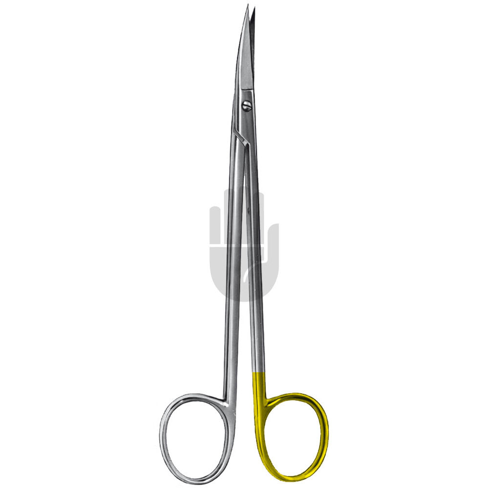 HB1906-18-SC HB1906-18-SC  ~ Kelly feine chirurgische Schere, gebogen, Supercut,18cm ~