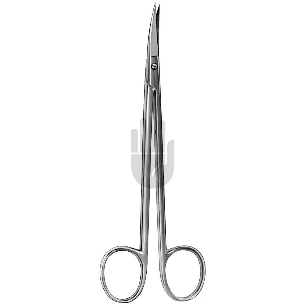 HB1906-18 HB1906-18  ~ Kelly feine chirurgische Schere, gebogen, 18cm ~