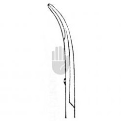 HB1918G2 HB1918G2  ~ Ragnell Schere, stark gebogen, 12,5cm ~