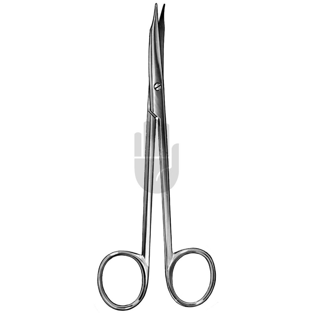 HB1924-02 HB1924-02  ~ Reynolds Präparierschere, gebogen, 15cm ~