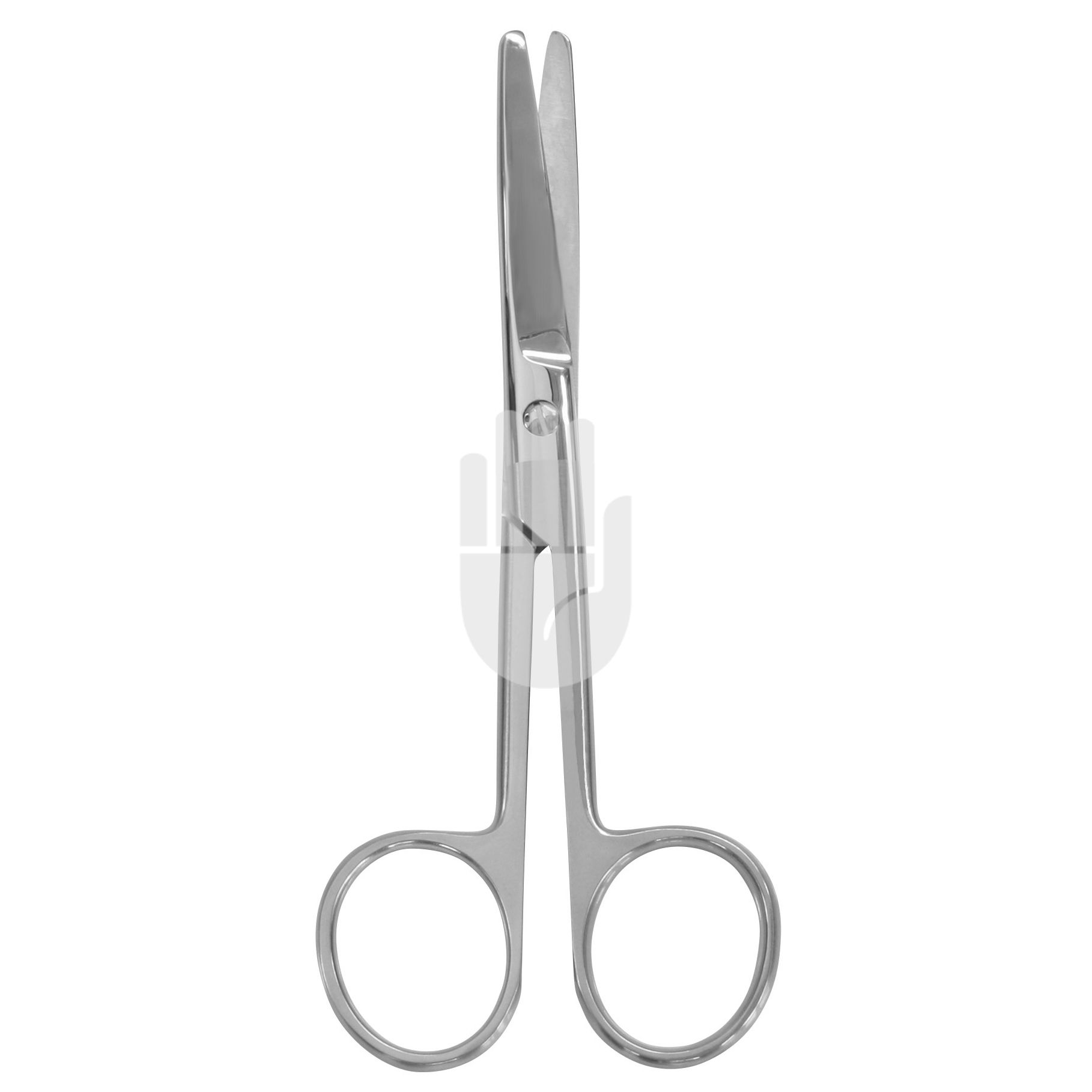 HB1944-12 HB1944-12  ~ Schere, 1 Schneide gezahnt, stumpf stumpf, gerade, 11,5cm ~