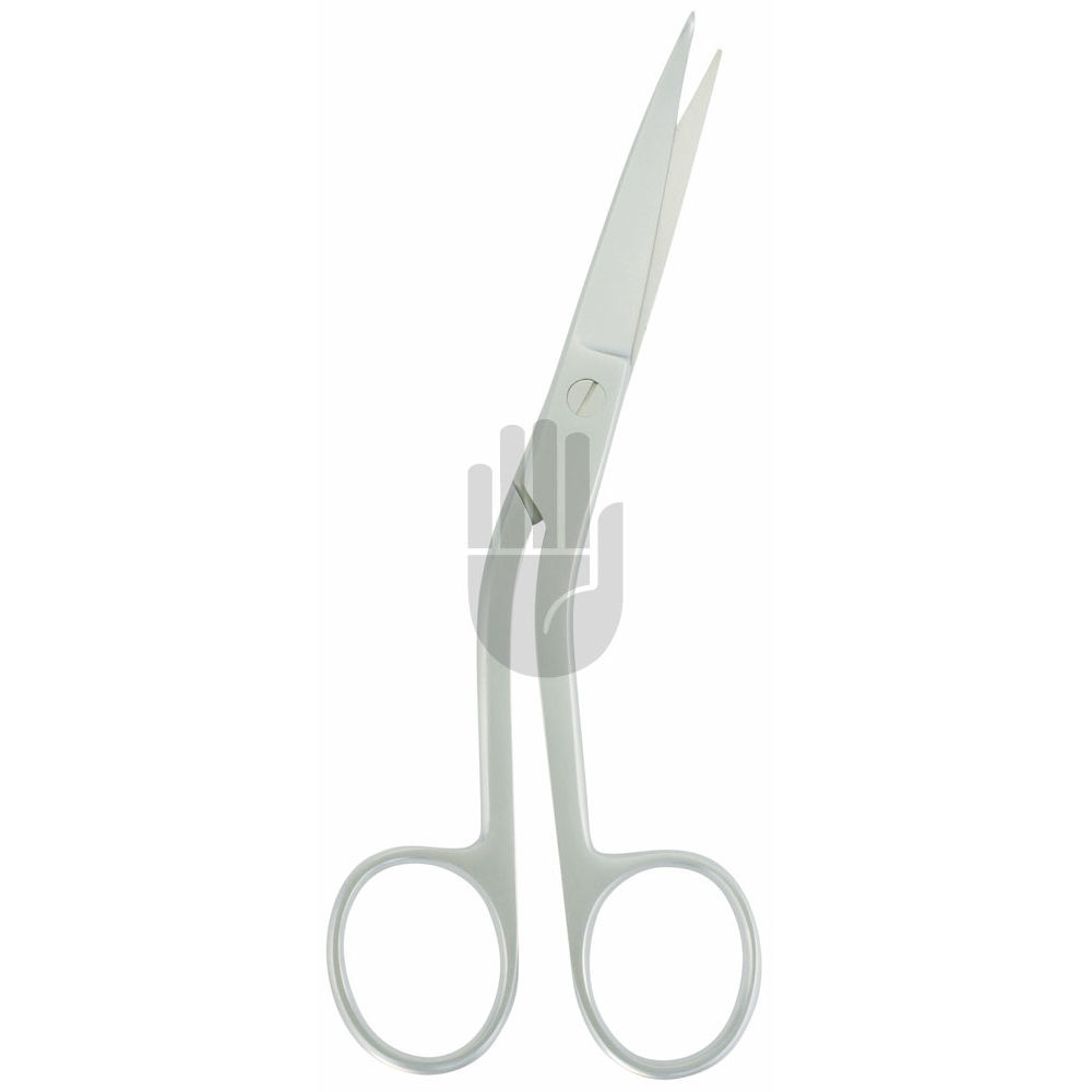 HB1976GZ HB1976GZ  ~ Knowles Schere, gebogen gezahnt, 14,5cm ~