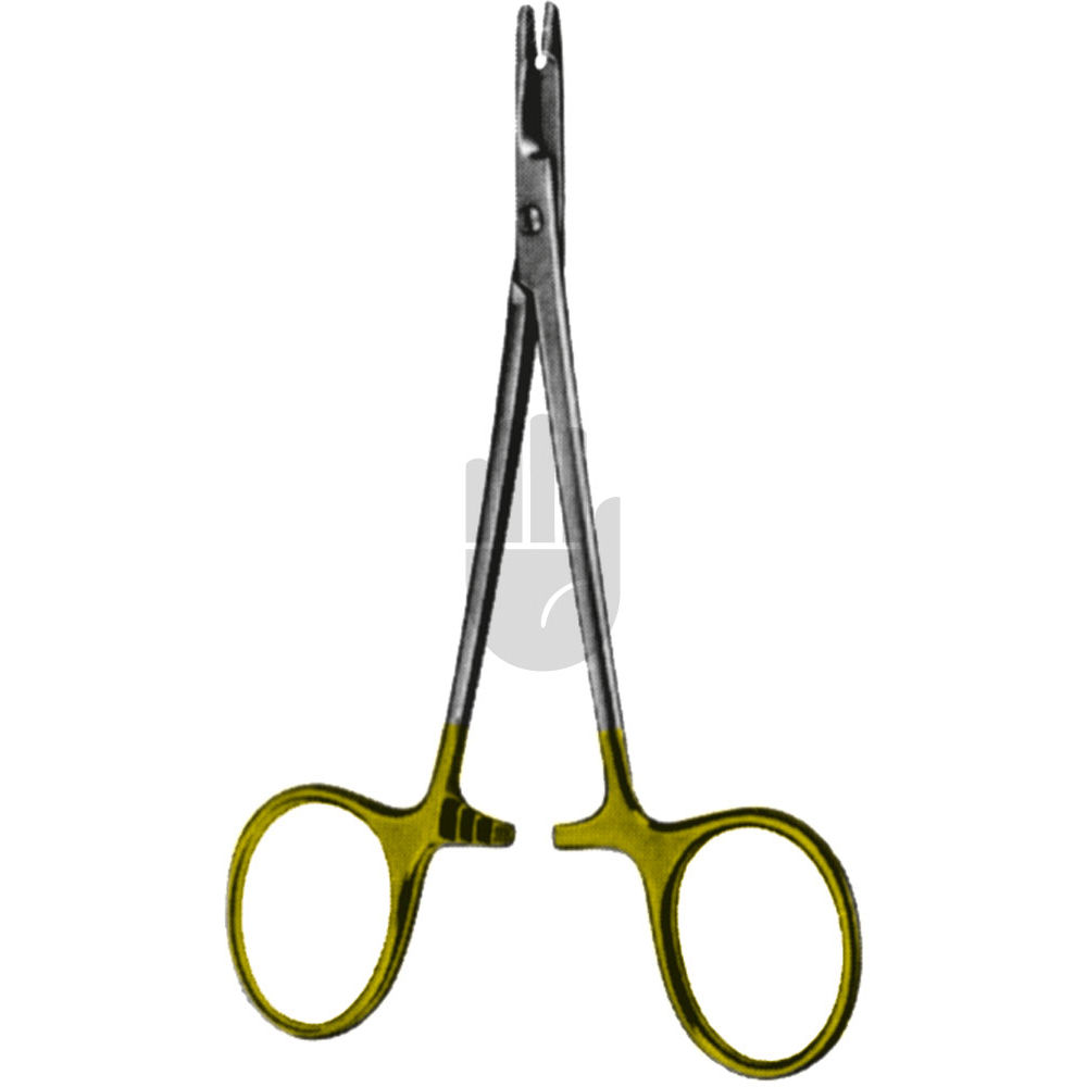 HB2247 HB2247  ~ Baby Olsen-Hegar Nadelhalter, gerieft, HM, 11,5cm ~