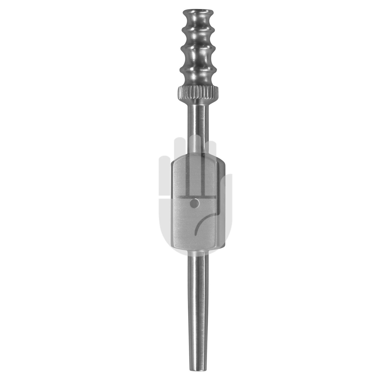 HB2668-02 HB2668-02  ~ Luer Adapter für Absaugkanülen, gerade, 8,3cm ~