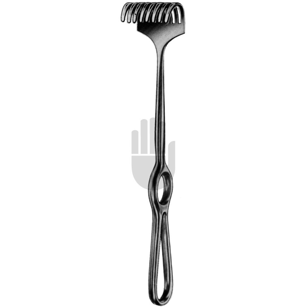 HB3067 HB3067  ~ Koerte Wundhaken, 8zhng., scharf, 23,5cm ~