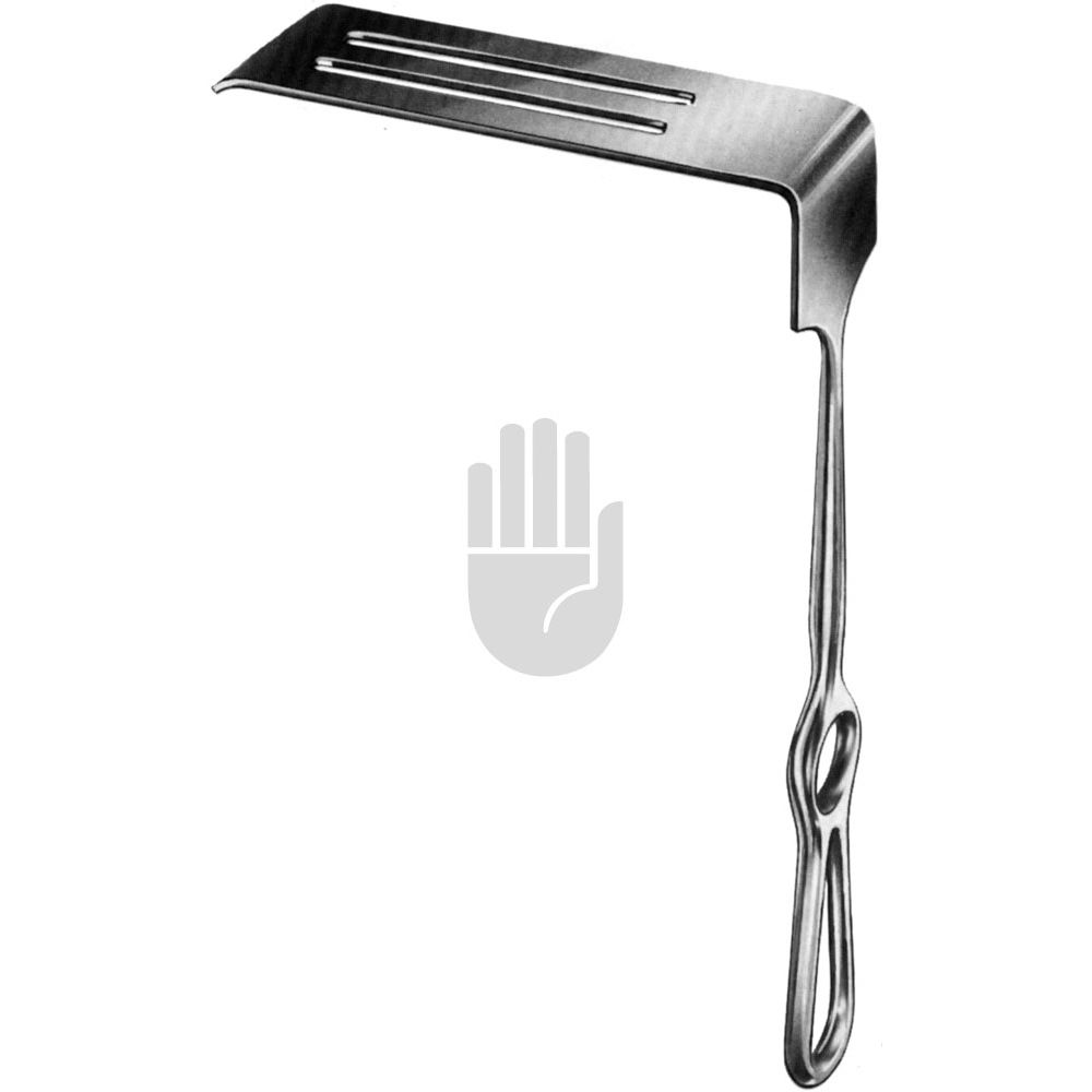 HB3140-25 HB3140-25  ~ Sauerbruch Wundhaken, 125x37mm, 25cm ~