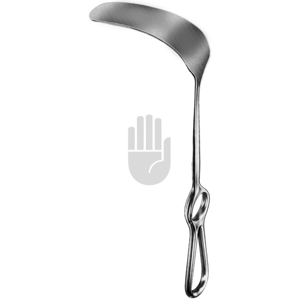 HB3142 HB3142  ~ Mikulicz Wundhaken, 120x50mm, 26cm ~