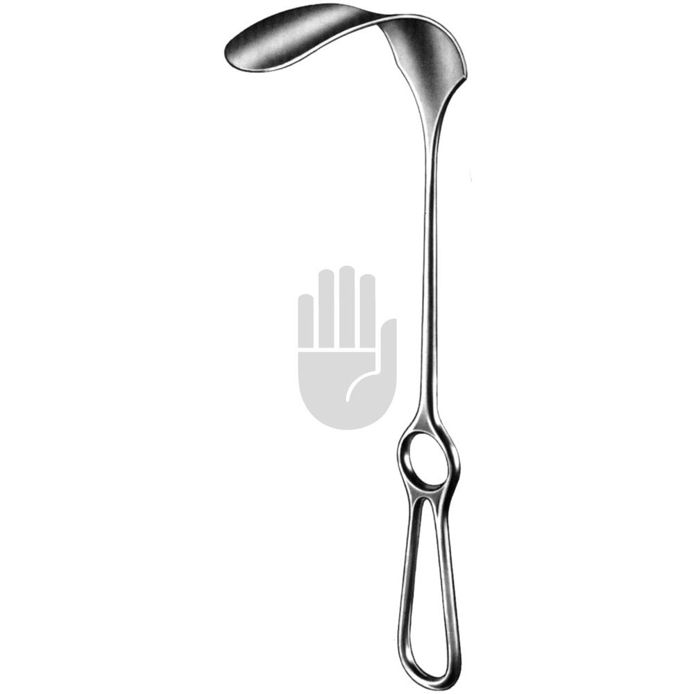 HB3149-02 HB3149-02  ~ Kocher-Wagner Wundhaken, 38x20mm, 28cm ~