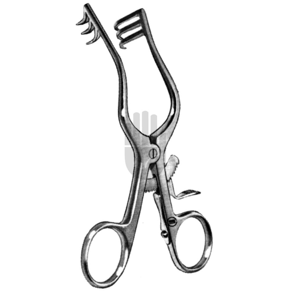 HB3202-01 HB3202-01  ~ Weitlaner-Wullstein Wund- spreizer, scharf, 13cm ~