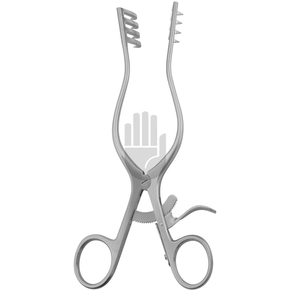 HB3202 HB3202  ~ Irwin Wundspreizer, 4x4 Zähne, scharf, 17,5cm ~