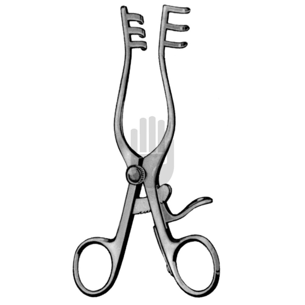 HB3205 HB3205  ~ Milligan Wundspreizer, stumpf, 13cm ~