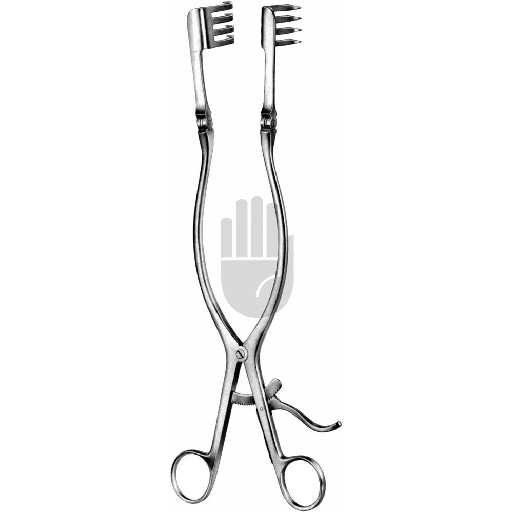 HB3226-01 HB3226-01  ~ Beckmann-Adson Wundsperrer, scharf, 25mm, 31cm ~