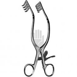 HB3228-01 HB3228-01  ~ Anderson-Adson Wundsperrer, stumpf, 19,5cm ~