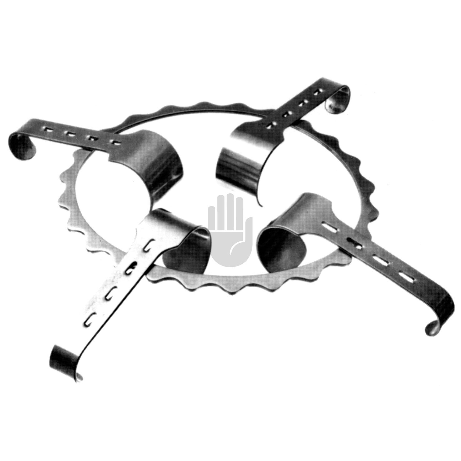 HB3336-00 HB3336-00  ~ Denis-Browne Bauchdeckenhalter mit 4 Valven ~