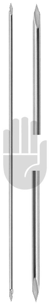 HB3418-86 HB3418-86  ~ Kirschner Bohrdrähte, Trokar Trokar, 310mm,   1,8mm VE = 1 Pack á 10 Stck ~