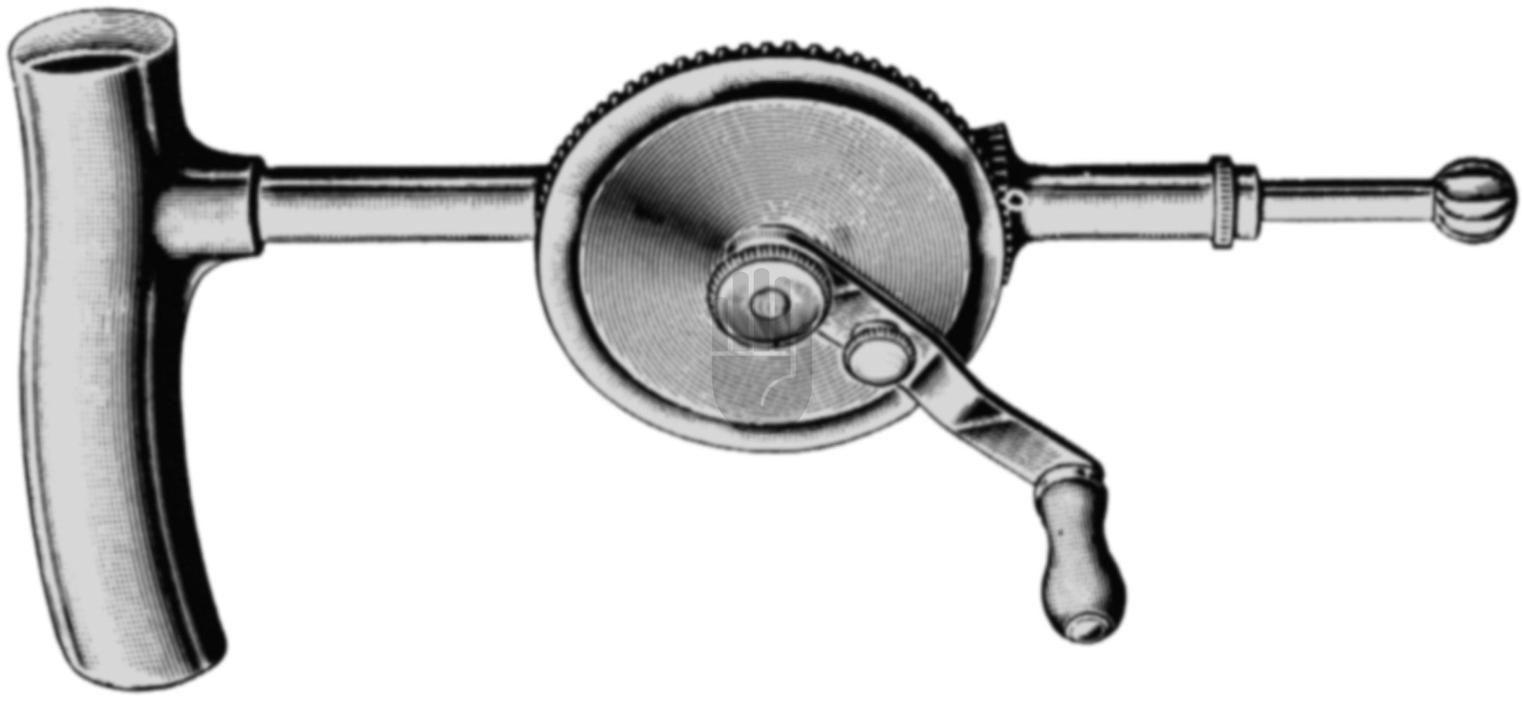 HB3444-00 HB3444-00  ~ Stille Handbohrapparat, komplett mit Fräseren Fig. 1-9 ~
