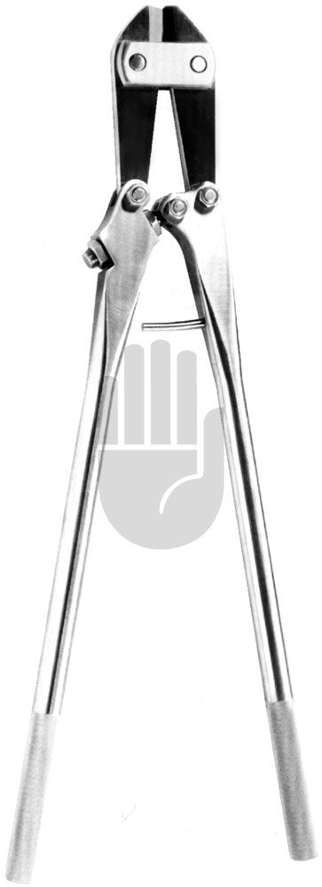HB3459-45 HB3459-45  ~ Bolzenschneider für Draht bis 6,0mm, mit Hartmetall, 47cm mit abnehmbaren Griffen zur besseren Reinigung ~