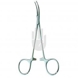 HB3646-02 HB3646-02  ~ Sehneneinflechtklemme, 15cm gebogen ~