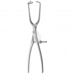 HB3716-03 HB3716-03  ~ Pelvic Repositionszange, mit 3 Spitzen, 40cm ~