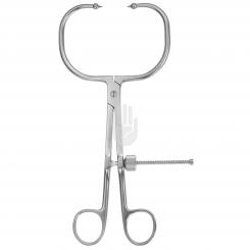 HB3716-24 HB3716-24  ~ Pelvic Repositionszange, Öffnung 20-90mm, 23,5cm ~