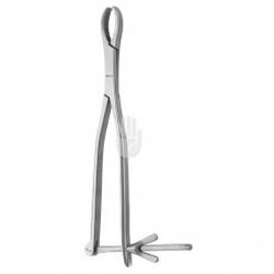 HB3748-30 HB3748-30  ~ Hey Groves Knochenhaltezange, mit Sperre, gerade, 9,5mm, 30cm ~