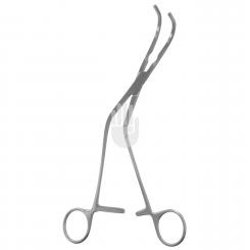 HB3978-07 HB3978-07  ~ Lambert abdominale Arterienklemme, nach rechts gebogen, 22,0cm ~