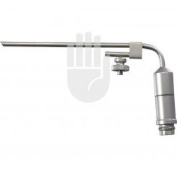 HB4282-31 HB4282-31  ~ Lichtträger für Glasfaseroptik für Operationslaryngoskop Lindholm, 75mm ~