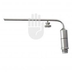 HB4282-41 HB4282-41  ~ Lichtträger für Glasfaseroptik für Operationslaryngoskop Benjamin-Lindholm, 65mm ~