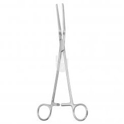 HB4446-23 HB4446-23  ~ Glassman Magen-Darm-Klemme, gebogen, 23,5cm ~