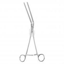 HB4446-25 HB4446-25  ~ Glassman Magen-Darm-Klemme, gewinkelt, 26cm ~