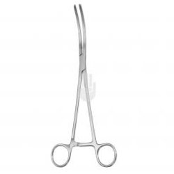 HB4448-26 HB4448-26  ~ Glassman Magen-Darm-Klemme, stark gebogen, 26,0cm ~