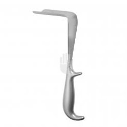 HB4846 HB4846  ~ Doyen Scheidenspekulum, 76x55mm, 22,5cm ~